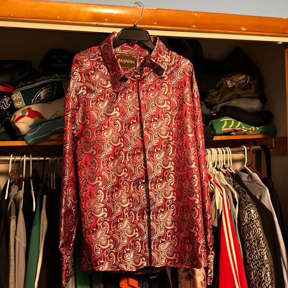 Xxl dress shirt (cuff links not included)